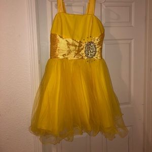 Yellow Homecoming Dress